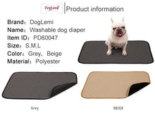 Load image into Gallery viewer, Reusable Waterproof Puppy Pad, Washable; 2 Color Options, Size Options
