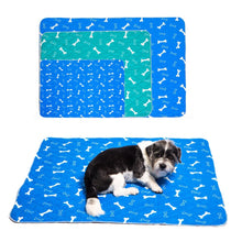 Load image into Gallery viewer, Washable Reusable Puppy Pad; Green or Blue, Sm-Lg

