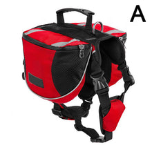 Load image into Gallery viewer, Canvas Dog Harness/Backpack; Color and Size Options Available
