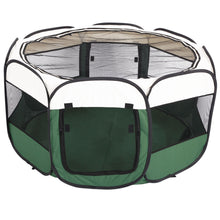 Load image into Gallery viewer, Portable Folding Pet Tent Playpen; Color and Size Options Available
