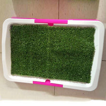 Load image into Gallery viewer, Artificial Grass Mat Toilet Trainer, Random Color
