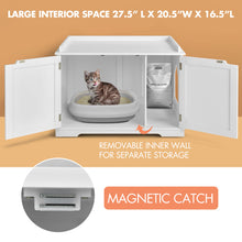 Load image into Gallery viewer, Pet Wooden Litter Box Enclosure or Bedding Furniture
