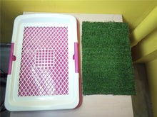 Load image into Gallery viewer, Artificial Grass Mat Toilet Trainer, Random Color
