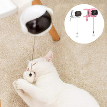 Load image into Gallery viewer, 1PC White/Pink Electric Automatic Lifting Motion Cat Toy

