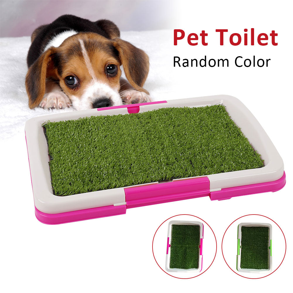 Artificial Grass Mat Toilet Trainer, Random Color