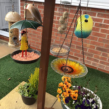 Load image into Gallery viewer, Bird Feeder Umbrella Girl Outdoor Courtyard Decoration
