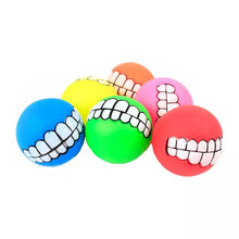Load image into Gallery viewer, 1pc Rubber Dog Toy Ball Bite Resistant, Squeaky
