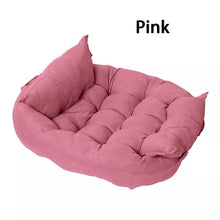 Load image into Gallery viewer, Foldable Super Soft Pet Bed With Pillow
