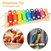 Load image into Gallery viewer, Pet Bird Xylophone Musical Toy
