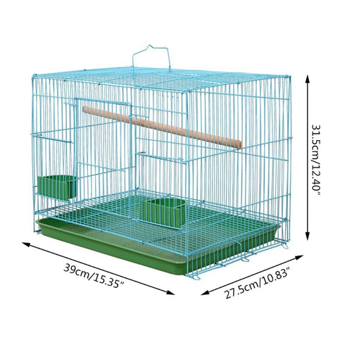 Rectangular Cage for Small Birds and Canaries - bnotebuzz
