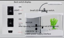 Load image into Gallery viewer, Multifunctional Small Fish Tank with Lighting, Digital - bnotebuzz
