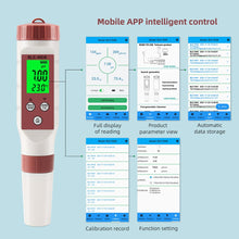 Load image into Gallery viewer, Water Quality Detector 4-in-1 PH/TDS/EC/temperature Intelligent Wireless Water Fish Tank, Drinking Water
