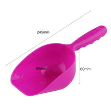 Load image into Gallery viewer, Pet Feeding Spoon With Sealed Bag Clip, Creative Measuring Cup Curved Design, Easy To Clean; Random Color
