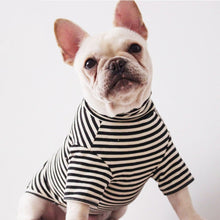 Load image into Gallery viewer, Spring Summer Pet Dog Shirt Fashion Striped Short Sleeve; Cotton

